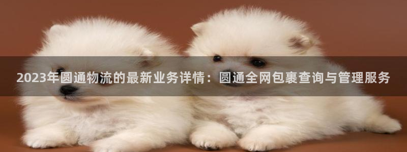 豪门国际下载二维码：2023年圆通物流的最新业务详情：圆通全